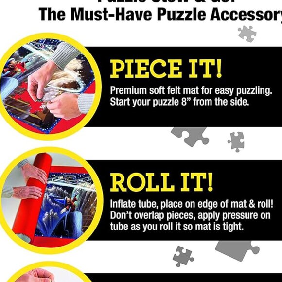 New sealed Ravensburger-Disney Mickey Puzzle Stow & Go! Puzzle Storage Accessory - Picture 6 of 12